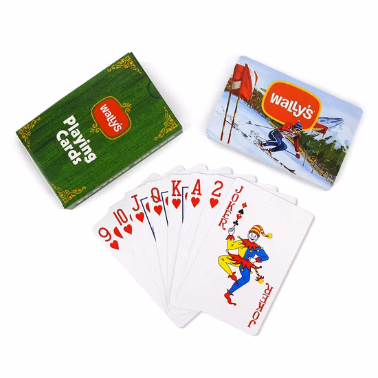 Fornitura in fabbrica Carta da gioco personalizzata in carta Francia USA Paesi Bassi